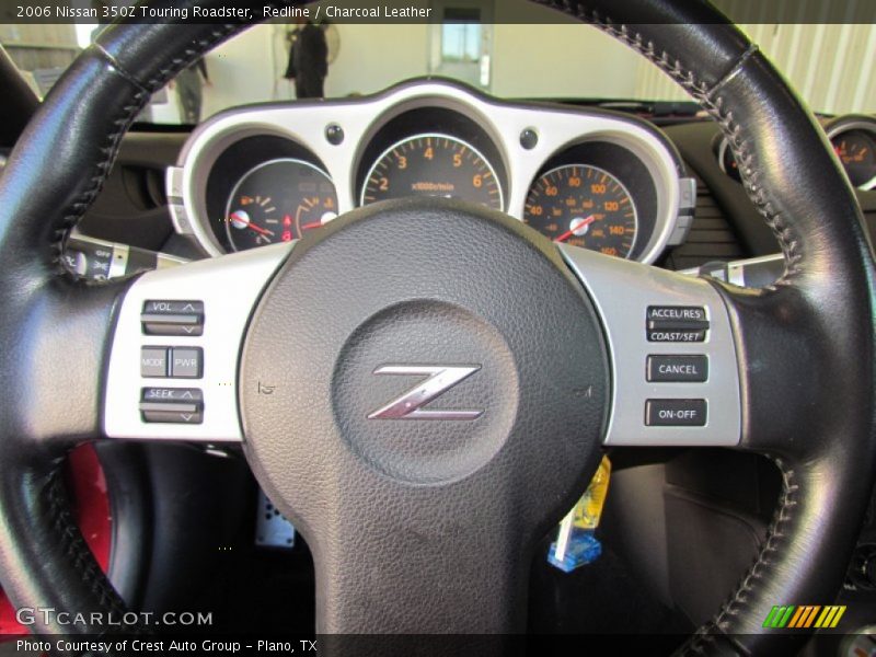 Redline / Charcoal Leather 2006 Nissan 350Z Touring Roadster