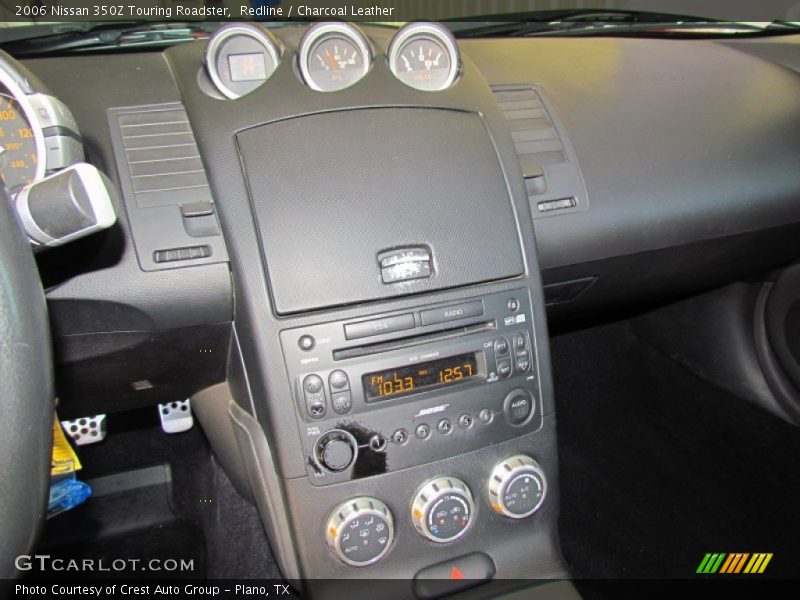 Redline / Charcoal Leather 2006 Nissan 350Z Touring Roadster