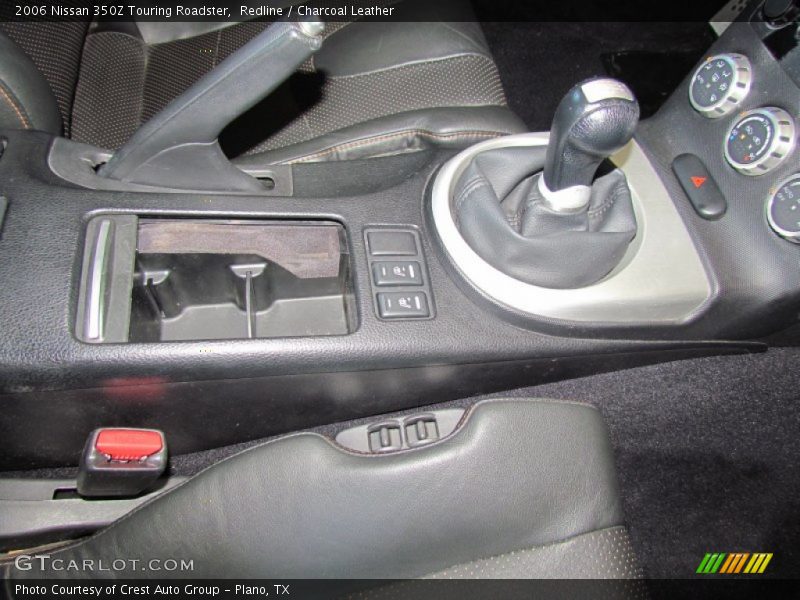 Redline / Charcoal Leather 2006 Nissan 350Z Touring Roadster