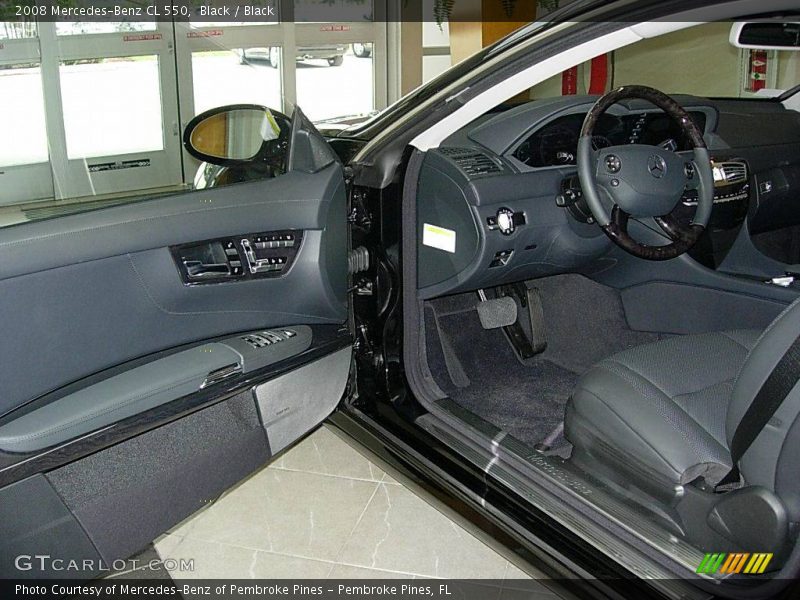 Black / Black 2008 Mercedes-Benz CL 550