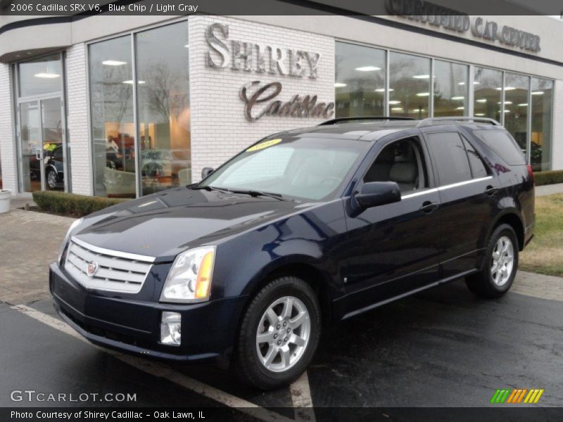 Blue Chip / Light Gray 2006 Cadillac SRX V6