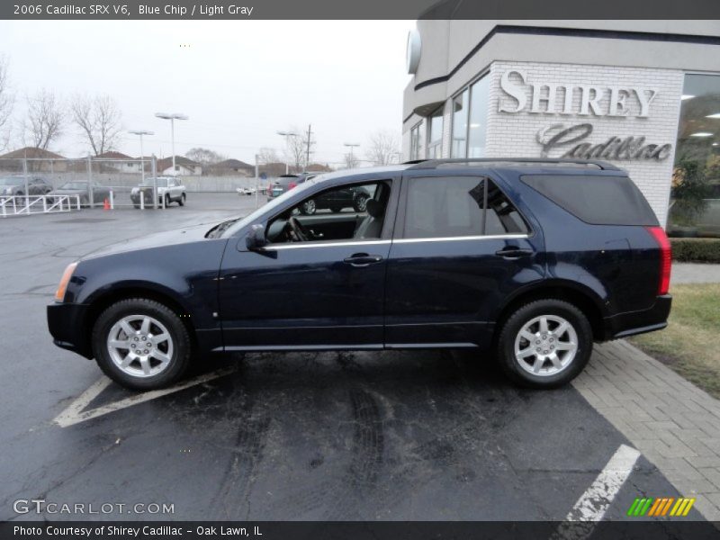 Blue Chip / Light Gray 2006 Cadillac SRX V6