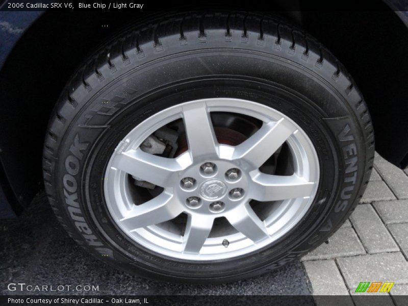 Blue Chip / Light Gray 2006 Cadillac SRX V6