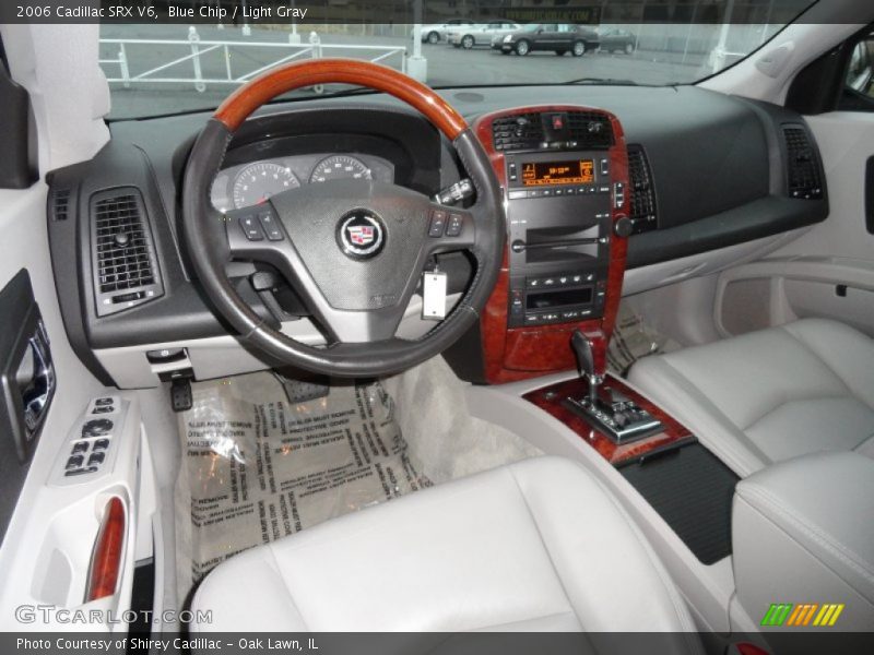 Blue Chip / Light Gray 2006 Cadillac SRX V6