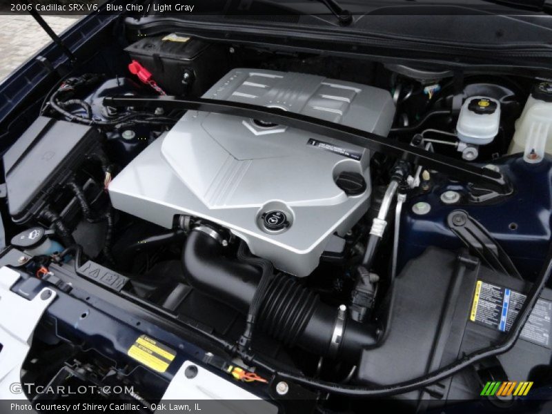 Blue Chip / Light Gray 2006 Cadillac SRX V6