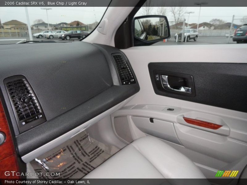 Blue Chip / Light Gray 2006 Cadillac SRX V6