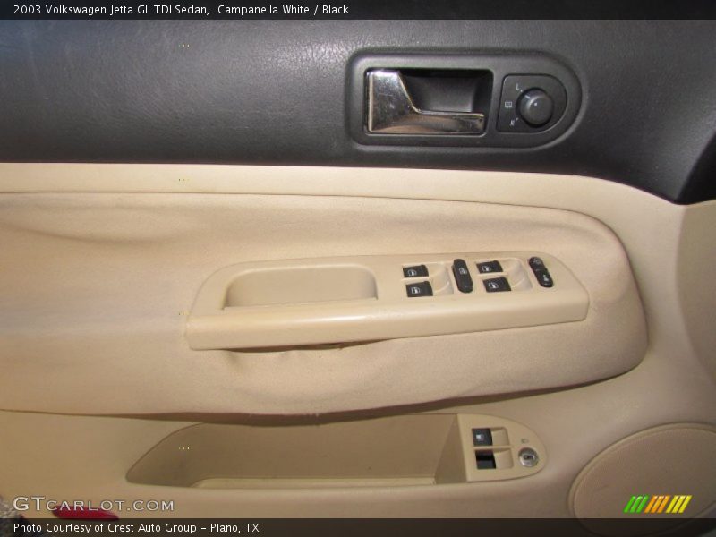 Campanella White / Black 2003 Volkswagen Jetta GL TDI Sedan