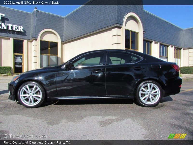 Black Onyx / Black 2006 Lexus IS 250