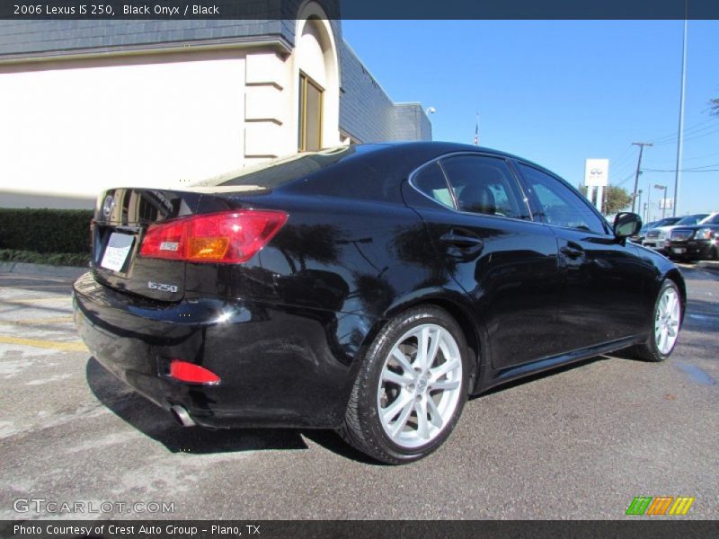 Black Onyx / Black 2006 Lexus IS 250