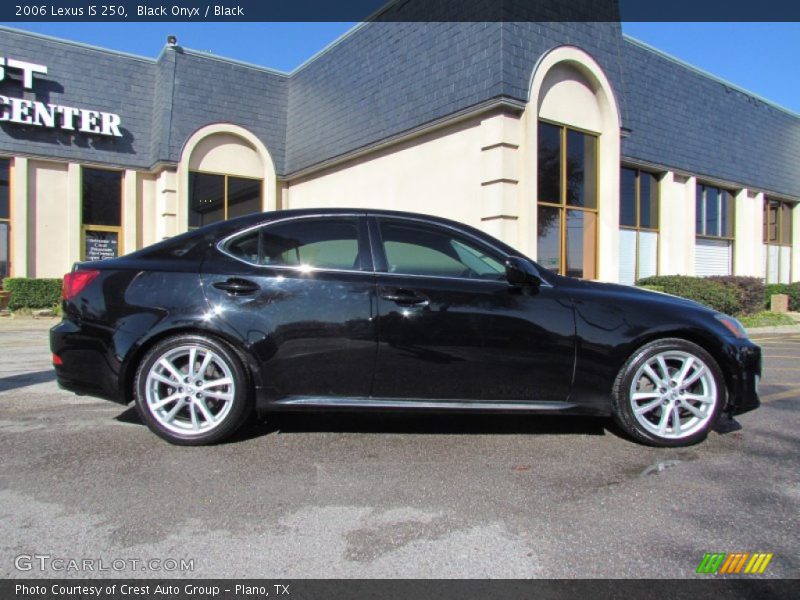 Black Onyx / Black 2006 Lexus IS 250
