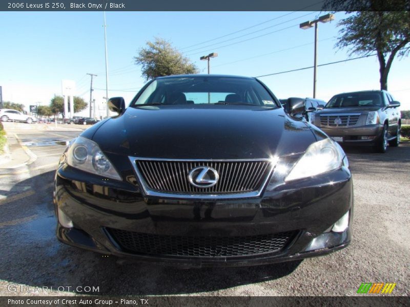 Black Onyx / Black 2006 Lexus IS 250
