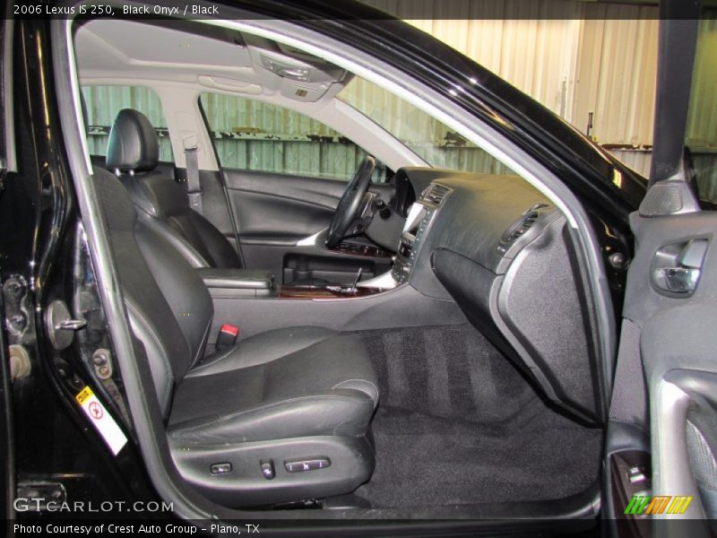 Black Onyx / Black 2006 Lexus IS 250