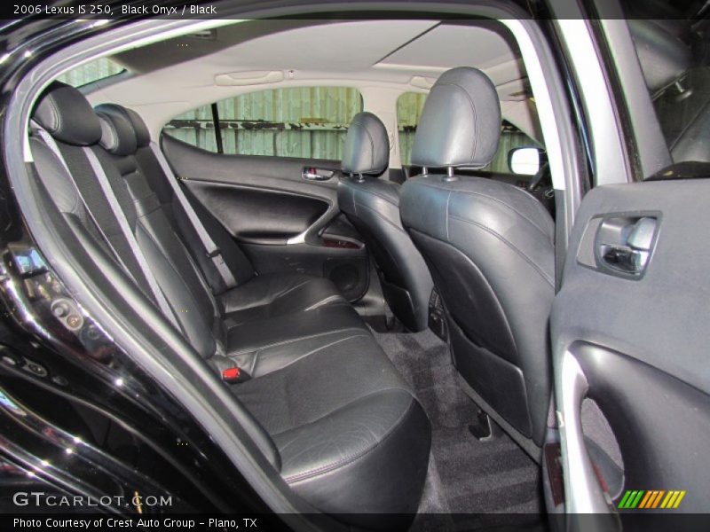 Black Onyx / Black 2006 Lexus IS 250