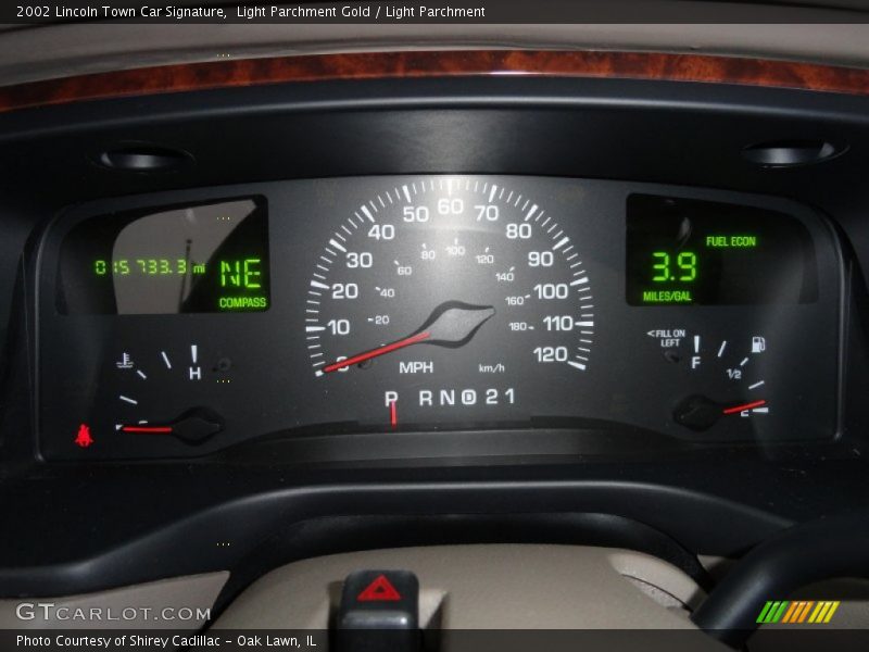  2002 Town Car Signature Signature Gauges