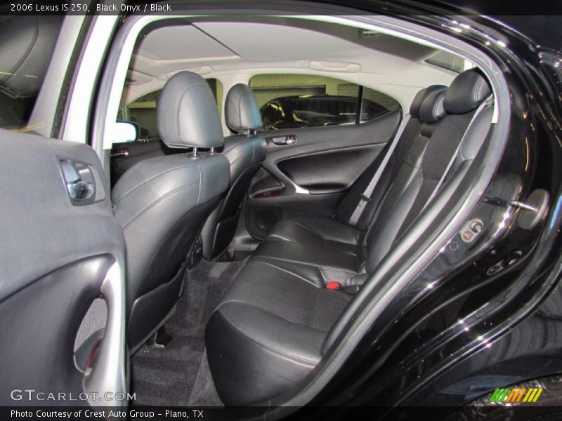 Black Onyx / Black 2006 Lexus IS 250