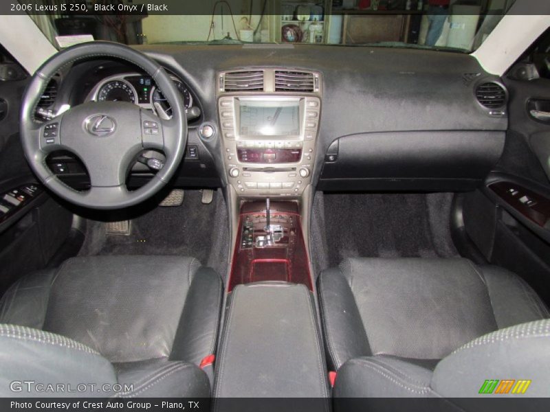 Black Onyx / Black 2006 Lexus IS 250