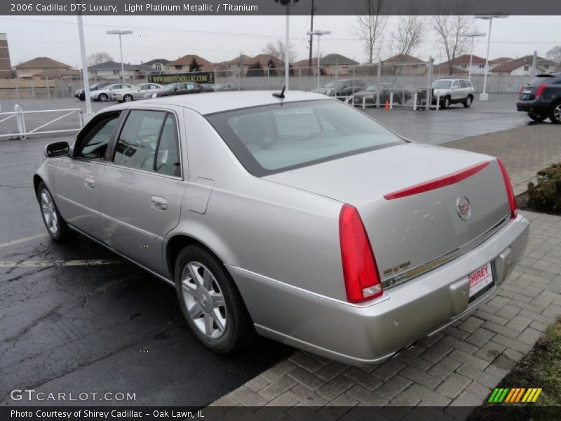 Light Platinum Metallic / Titanium 2006 Cadillac DTS Luxury