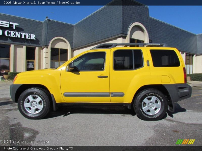 Solar Yellow / Steel/Graphite 2005 Nissan Xterra S