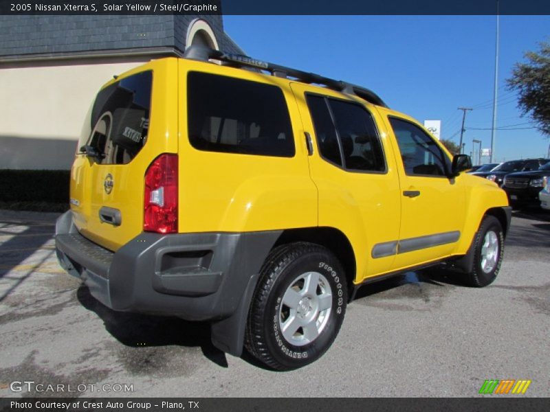 Solar Yellow / Steel/Graphite 2005 Nissan Xterra S