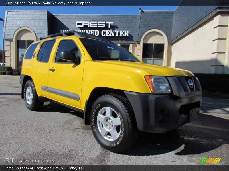 Solar Yellow / Steel/Graphite 2005 Nissan Xterra S