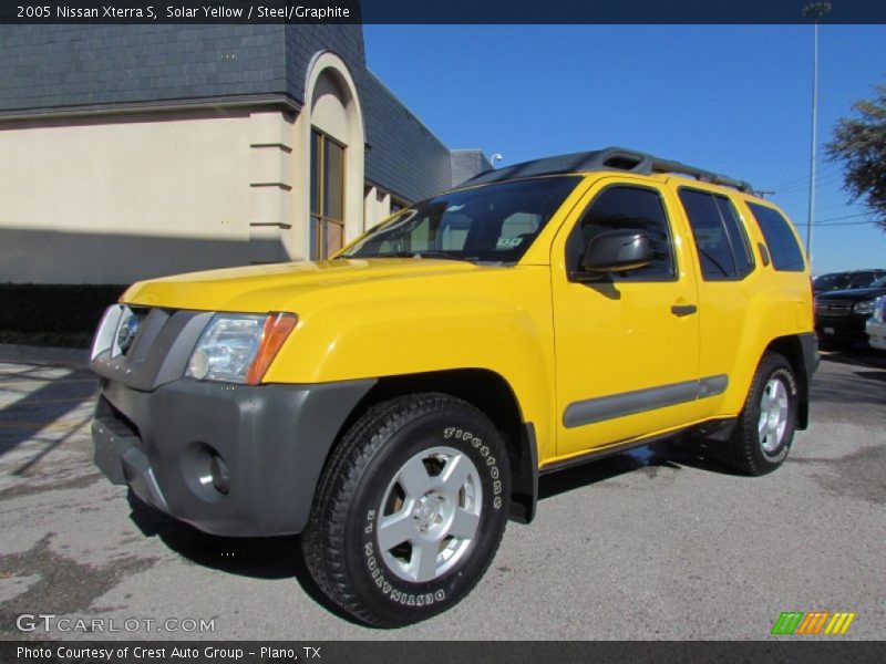 Solar Yellow / Steel/Graphite 2005 Nissan Xterra S