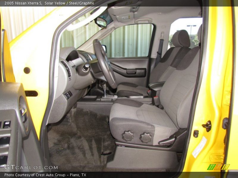 Solar Yellow / Steel/Graphite 2005 Nissan Xterra S