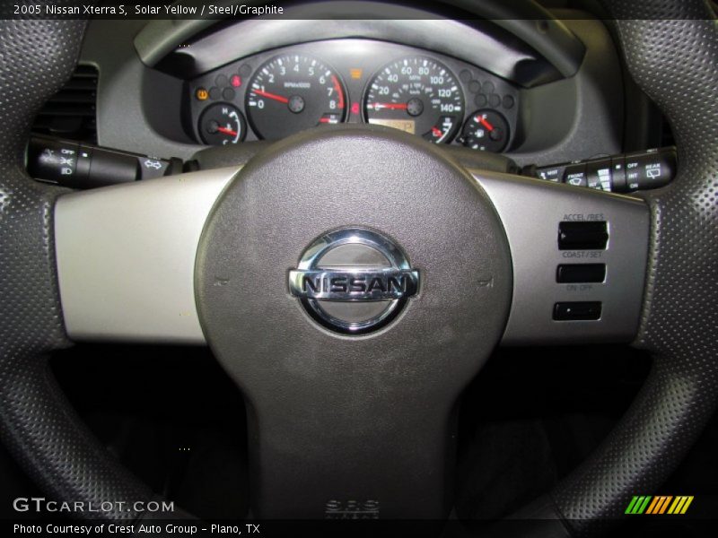 Solar Yellow / Steel/Graphite 2005 Nissan Xterra S