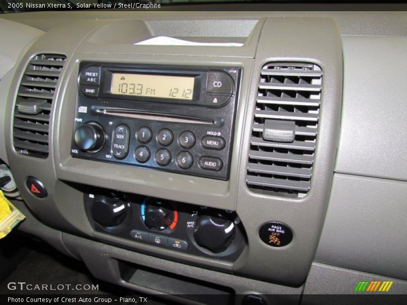 Solar Yellow / Steel/Graphite 2005 Nissan Xterra S
