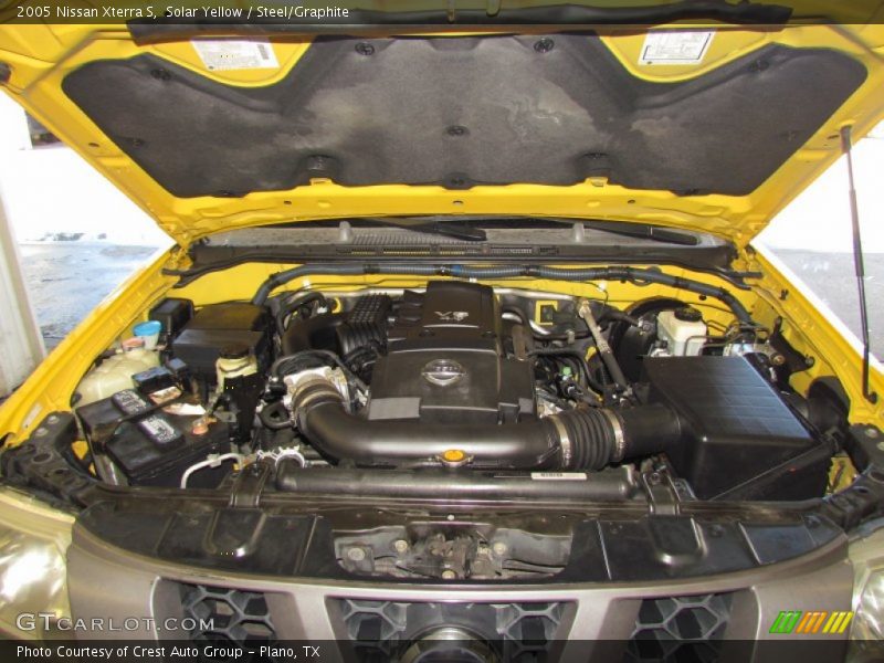 Solar Yellow / Steel/Graphite 2005 Nissan Xterra S