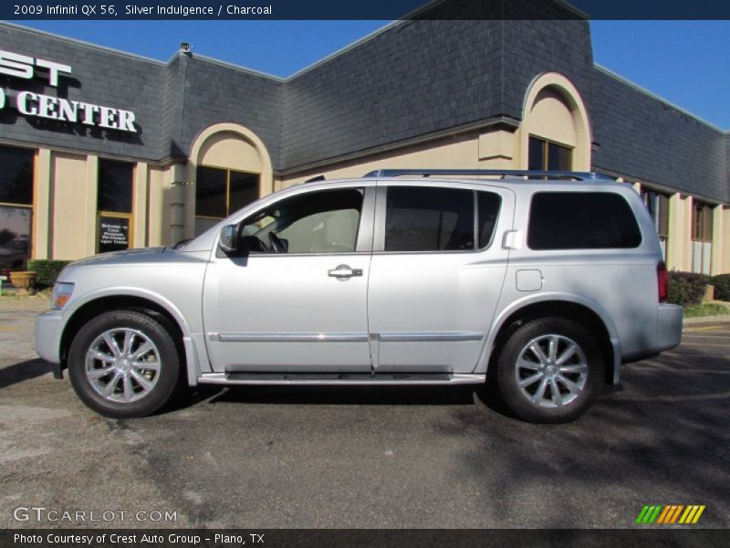 Silver Indulgence / Charcoal 2009 Infiniti QX 56