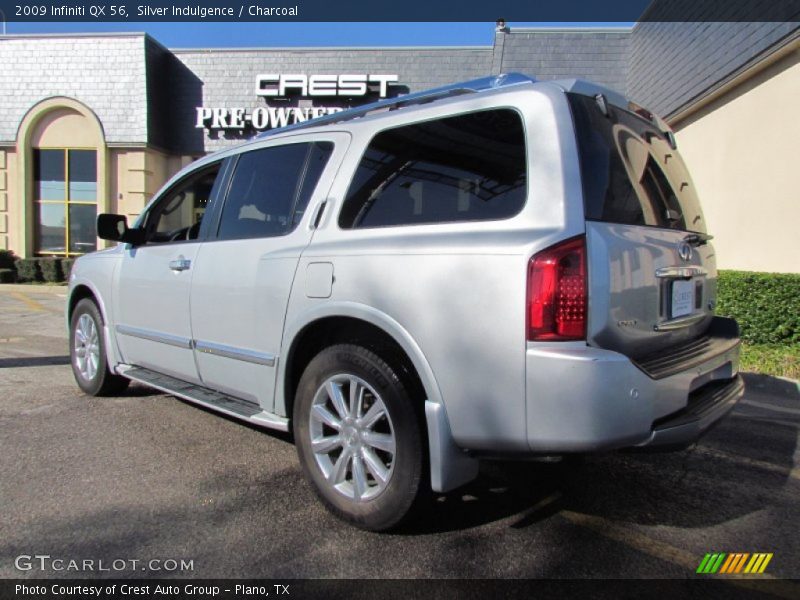 Silver Indulgence / Charcoal 2009 Infiniti QX 56