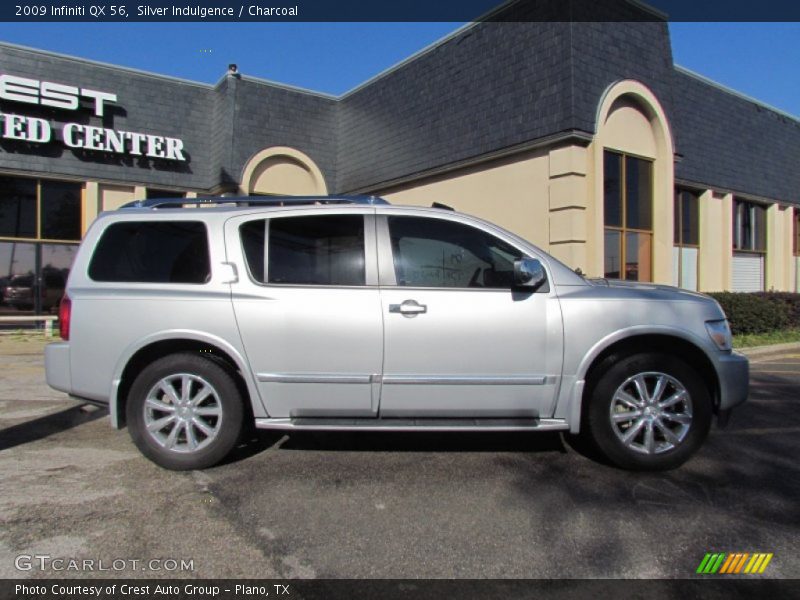 Silver Indulgence / Charcoal 2009 Infiniti QX 56
