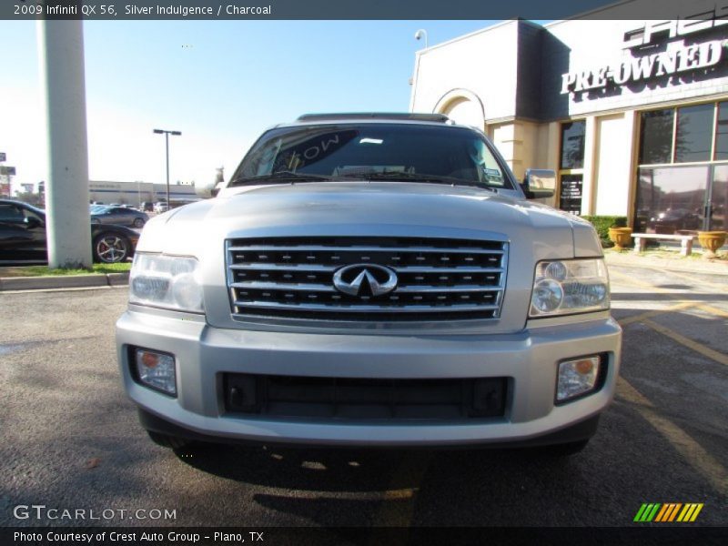 Silver Indulgence / Charcoal 2009 Infiniti QX 56