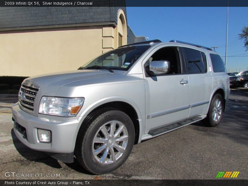 Silver Indulgence / Charcoal 2009 Infiniti QX 56
