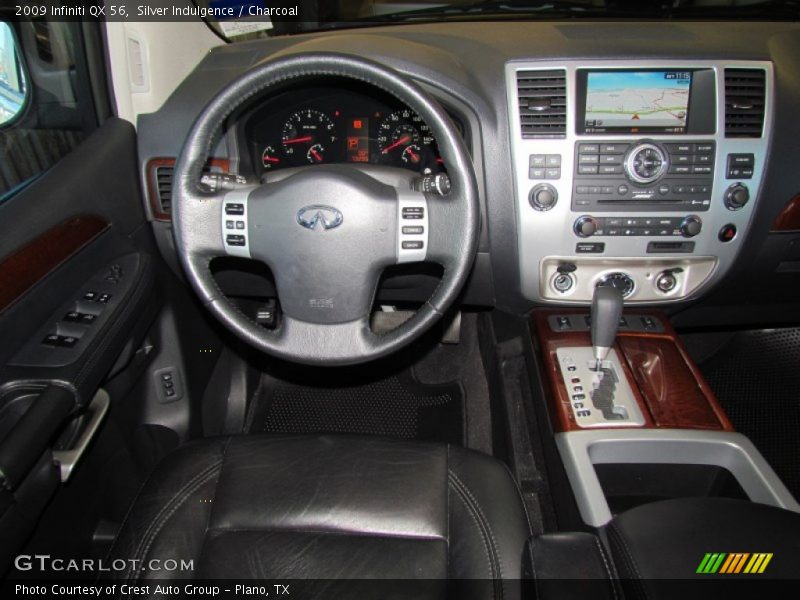 Silver Indulgence / Charcoal 2009 Infiniti QX 56