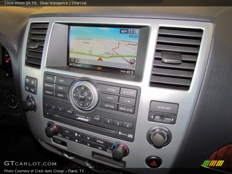 Silver Indulgence / Charcoal 2009 Infiniti QX 56