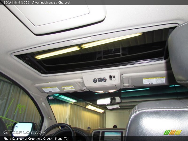 Silver Indulgence / Charcoal 2009 Infiniti QX 56