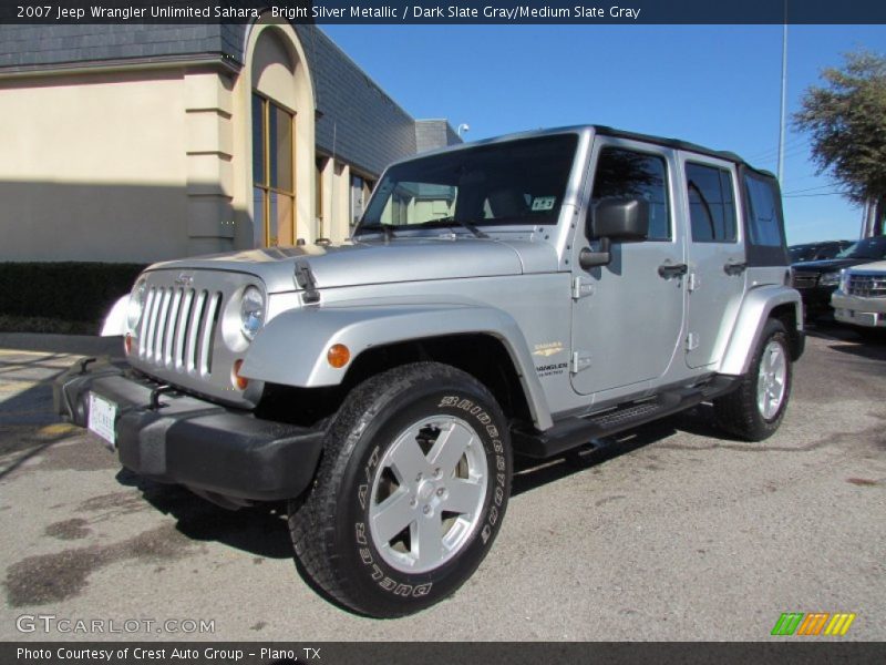 Front 3/4 View of 2007 Wrangler Unlimited Sahara