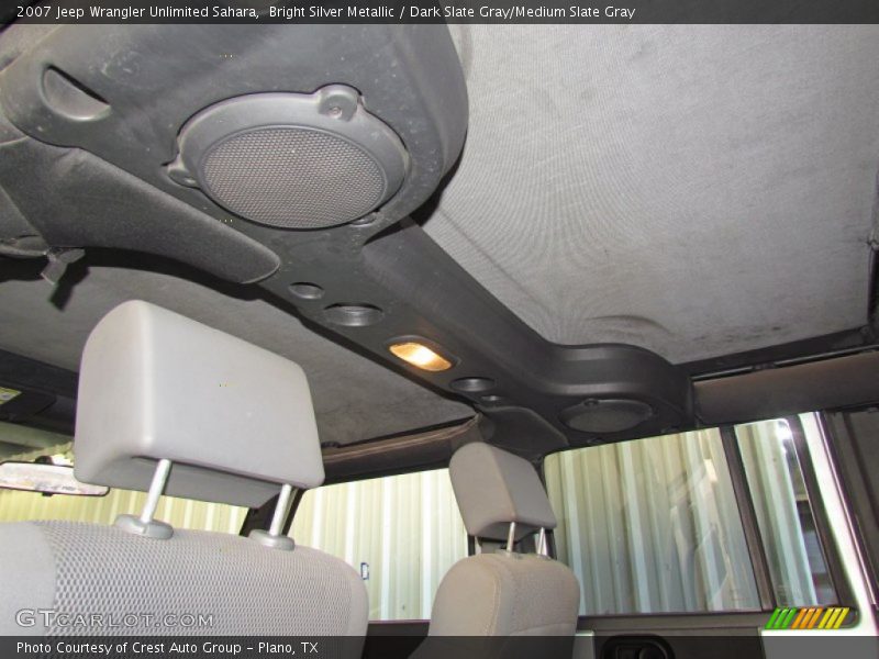 Bright Silver Metallic / Dark Slate Gray/Medium Slate Gray 2007 Jeep Wrangler Unlimited Sahara