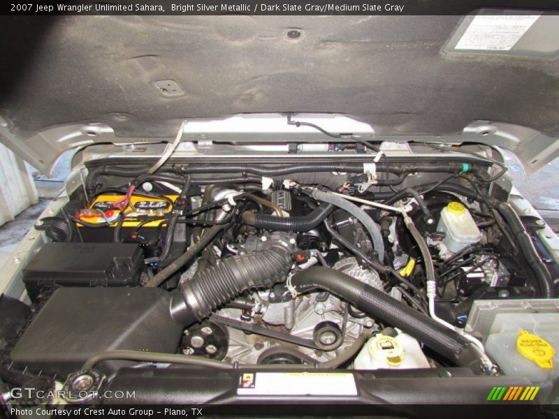 Bright Silver Metallic / Dark Slate Gray/Medium Slate Gray 2007 Jeep Wrangler Unlimited Sahara