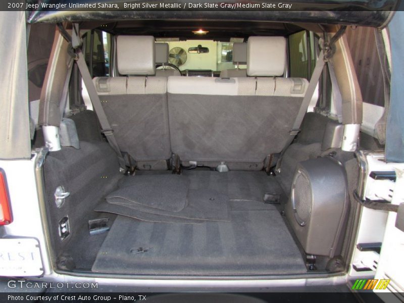 Bright Silver Metallic / Dark Slate Gray/Medium Slate Gray 2007 Jeep Wrangler Unlimited Sahara