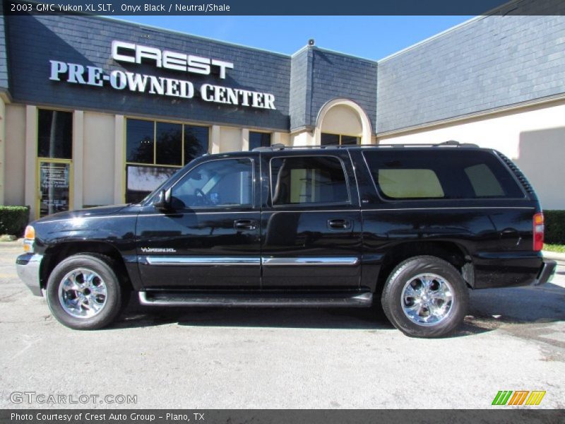 Onyx Black / Neutral/Shale 2003 GMC Yukon XL SLT