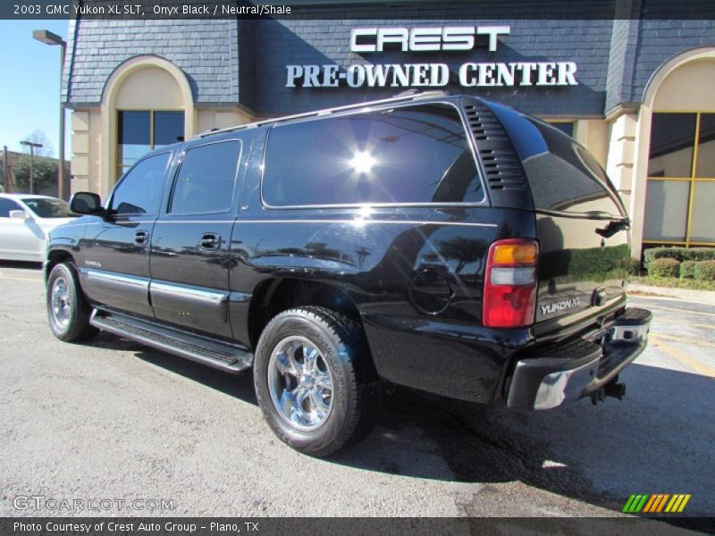 Onyx Black / Neutral/Shale 2003 GMC Yukon XL SLT