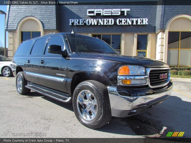 Onyx Black / Neutral/Shale 2003 GMC Yukon XL SLT