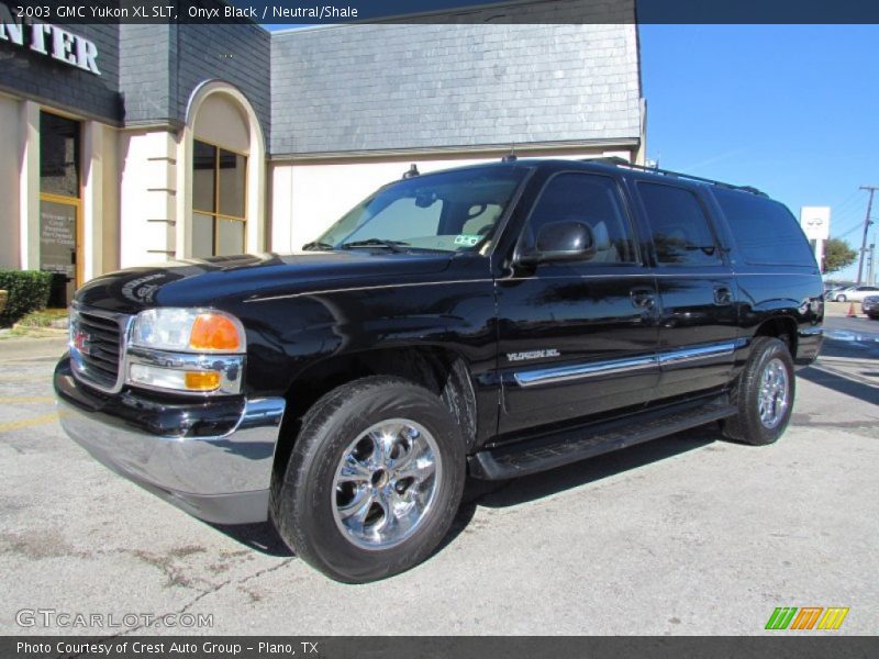 Onyx Black / Neutral/Shale 2003 GMC Yukon XL SLT