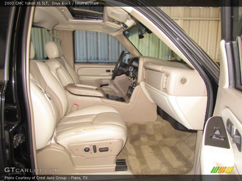 Onyx Black / Neutral/Shale 2003 GMC Yukon XL SLT