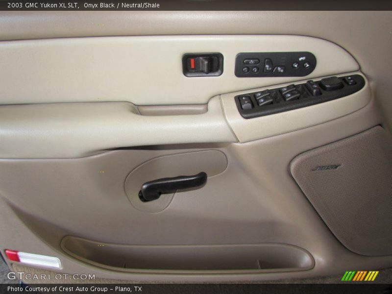 Onyx Black / Neutral/Shale 2003 GMC Yukon XL SLT
