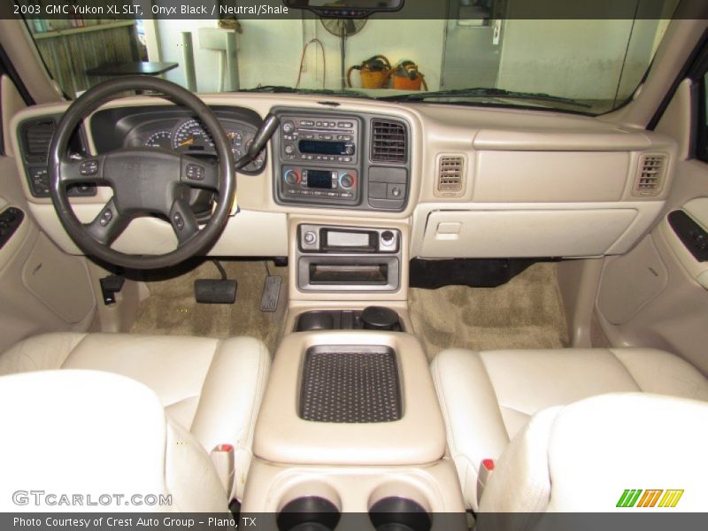 Onyx Black / Neutral/Shale 2003 GMC Yukon XL SLT