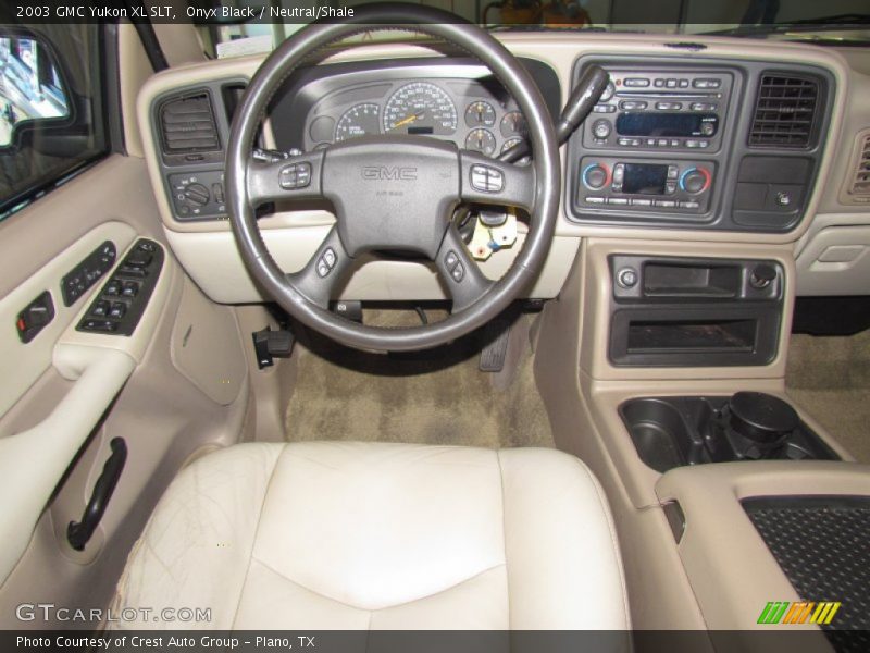 Onyx Black / Neutral/Shale 2003 GMC Yukon XL SLT