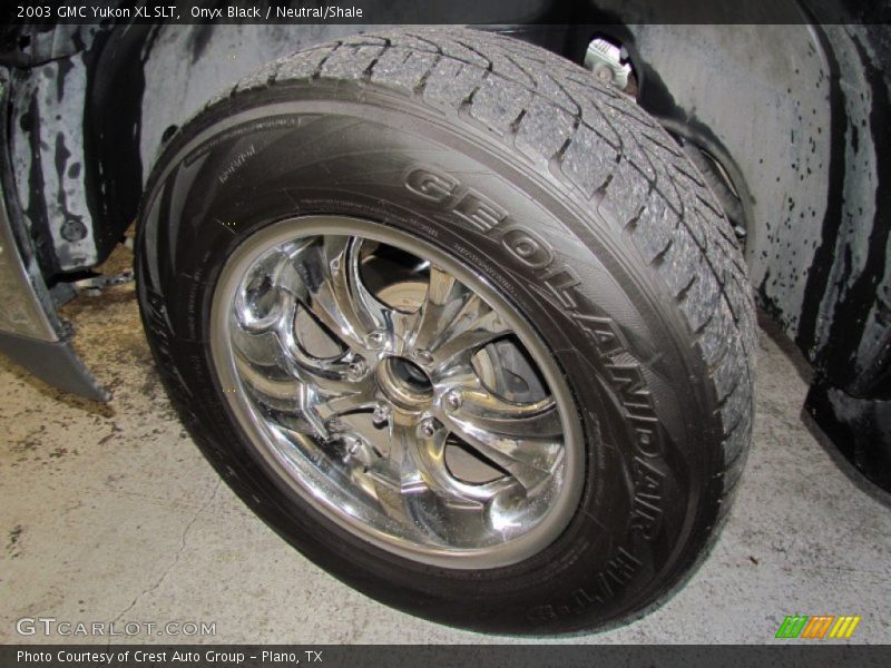 Onyx Black / Neutral/Shale 2003 GMC Yukon XL SLT